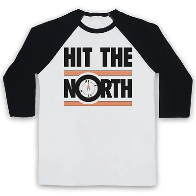 Buy Hit The North Unofficial The Fall Post-punk Rock Band 3/4 Sleeve Baseball Tee • 23.99£