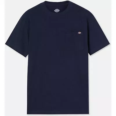 Buy Dickies Black Navy White Short Sleeve Cotton T-Shirt • 19.50£