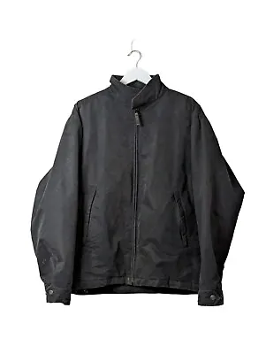Buy Men's Gant Madison Jacket Size Large Black  • 24.99£