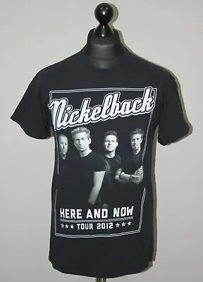 Buy Nickelback Here And Now Tour 2012 Mens Rock Shirt Size M • 16.79£