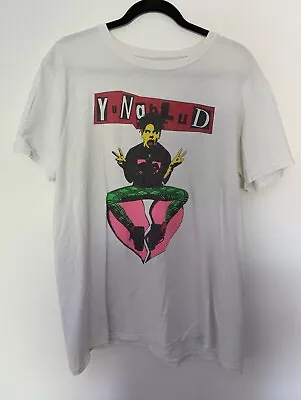 Buy Yungblud 2019 Concert Tour White T-Shirt Short Sleeve Graphic Tee Size Large • 12£