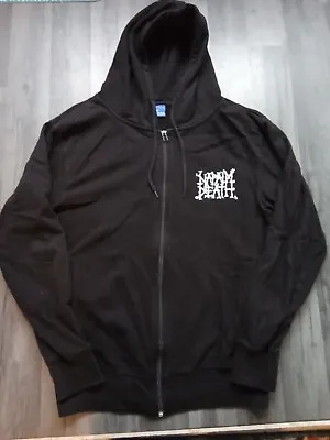 Buy Napalm Death Hooded Sweatshirt Rare Scum Grind Core • 39.99£