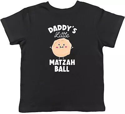 Buy Passover Jewish Kids T-Shirt Daddy's Little Matzah Ball Childrens Boys Girls • 5.99£