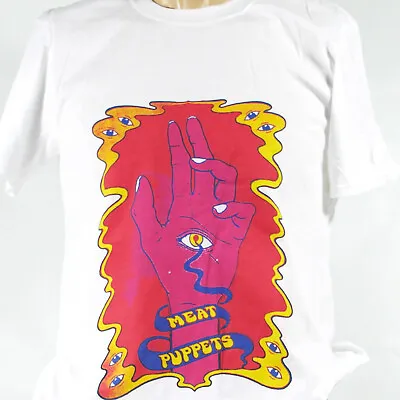Buy Meat Puppets Punk Rock Hardcore Metal White Unisex T-shirt S-3XL • 14.99£