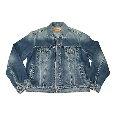 Buy Vintage Levi's Denim Jacket 70550 04 Mens M Medium Blue 100% Cotton • 21.99£