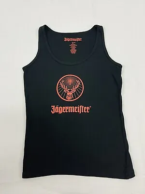 Buy Jagermeister Women Size Small Black 100% Cotton Tank Top New Concert Shirt • 9.47£