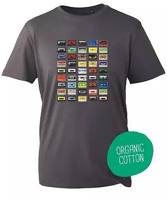 Buy Cassette Tapes 45 Various Mix Tapes T Shirt 7 Colours Sizes S To 5XLarge • 10.97£