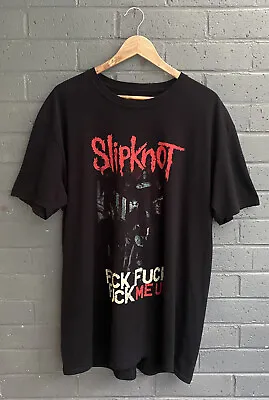 Buy Slipknot Tshirt 2015 Don’t Waste My Time Black Heavy Metal Music Merchandise XXL • 27.98£
