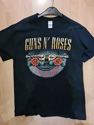 Buy Guns N Roses Not In The Lifetime Tour Europe 2017 T-Shirt Slash Axl Rose Large  • 27£