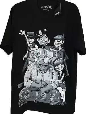 Buy GORILLAZ T-Shirt Huge Print In Front & Print Logo In The Back Size M But Fits L • 24.99£