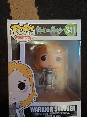 Buy Warrior Summer #341 Funko Pop! Rick And Morty Animation Vaulted  • 7£