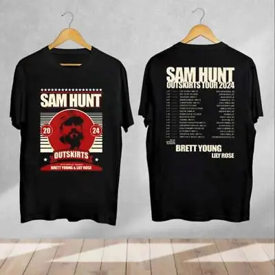 Buy Outskirts 2024 Tour Merch, Sam Hunt Tour Merch, Sam Hunt Outskirts 2024 T-Shirt • 50.82£