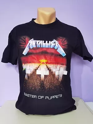 Buy Metallica Master Of Puppets T-shirt Small ROCK Metal Ponto Zero • 22.79£