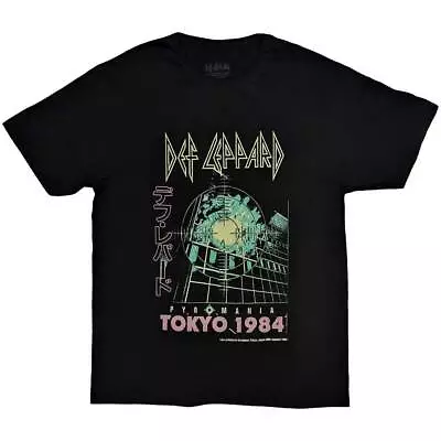 Buy Def Leppard 'Tokyo' Black T Shirt - NEW • 15.49£