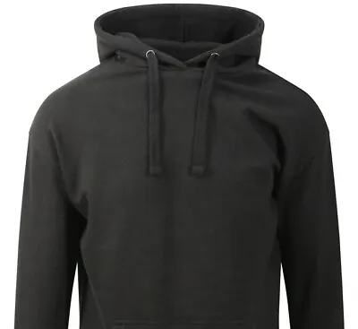 Buy Women's Longline Hoodie Ladies Long Black Hooded Sweatshirt With Front Pocket • 12.95£