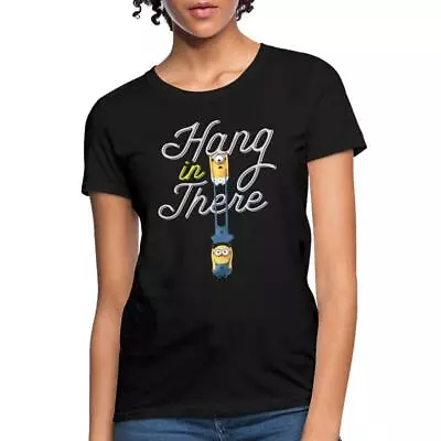 Buy Minions Merch Hang In There Officially Licensed Women's T-Shirt • 18.89£