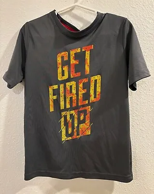 Buy Boys Athletic Works  Get Fired Up  Performance Active Tee XS 4/5 Greystone Gray • 7.10£