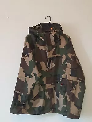 Buy VANS 'Off The Wall' Camouflage Mens Full Zip Snap Hooded Jacket Size L • 40£