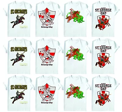 Buy St George Day Facts & Significance Traditions Red Cross Day T-Shirt #SJD5 • 9.99£