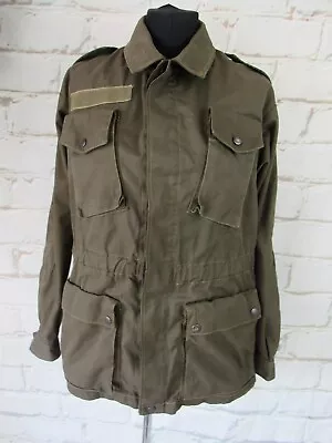 Buy Vintage Italian Army Olive Green Field Jacket Small 36/38  • 22.50£