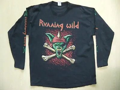 Buy Running Wild Rogues En Vogue Tour 2005 Longsleeve Gr.XL T-Shirt Grave Digger • 91.64£