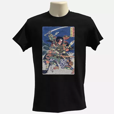 Buy Samurai T-shirt, Japanese Tshirt, Graphic Tee, Manga Tshirt, Samurai Print Tee • 15.95£