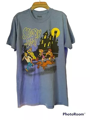 Buy T-Shirt Scooby Doo Haunted House Hanna Barbera Sz L • 17£