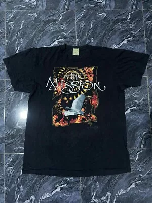 Buy RARE VINTAGE The Mission Uk TOUR SHIRT Large Goth Rock 1990 Sisters Of Mercy U.s • 100£