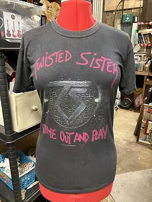 Buy Twisted Sister ,1986 Genuine Tour T Shirt. Size M. • 149.99£