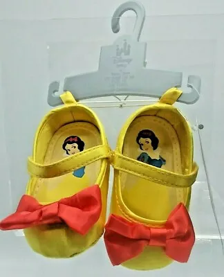 Buy Walt Disney Store Snow White Princess Baby Slippers Costume Shoes 0-6  Months • 9.47£