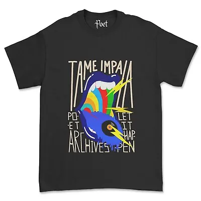 Buy Tame Impala T-Shirt Let It Happen Kevin Parker Band Currents The Less I Know Tee • 20£