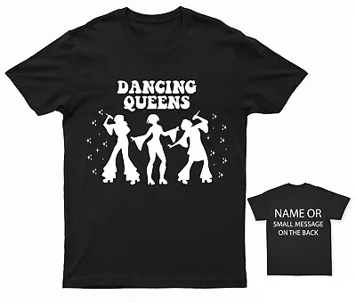 Buy Dancing Queen T-Shirt Personalised Fun Party Dance Night Out Tee • 14.95£