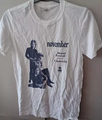 Buy November - Mount Everest / Cinderella Small Size Rock T-Shirt Top Cotton Sonet • 1.50£