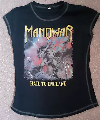 Buy Manowar Womens Hail To England T Shirt. Battle Hyms MMXI Tour 2011. Large • 30£
