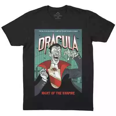 Buy Night Of The Vampire Comics Mens T-Shirt Horror Dracula Monster P983 • 11.99£