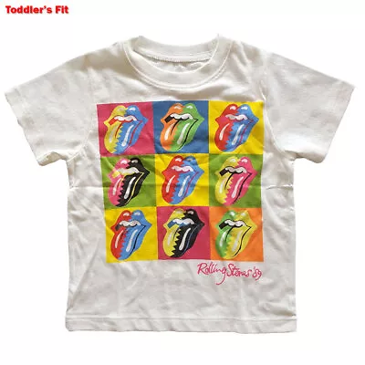 Buy Rolling Stones - Kids - T-Shirts - 24 Months - Short Sleeves - Two-Ton - M500z • 9.59£