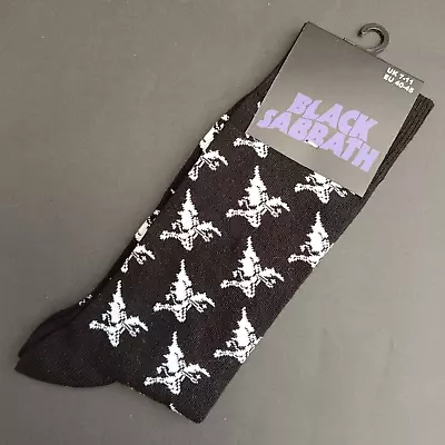 Buy Black Sabbath Socks (UK 7-11) Demon Patterned Official Licensed Merch Unisex • 7.49£