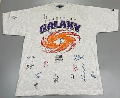 Buy Frankfurt Galaxy T-Shirt Europe World League 1994 Reebok Size 2XL XXL • 83.99£
