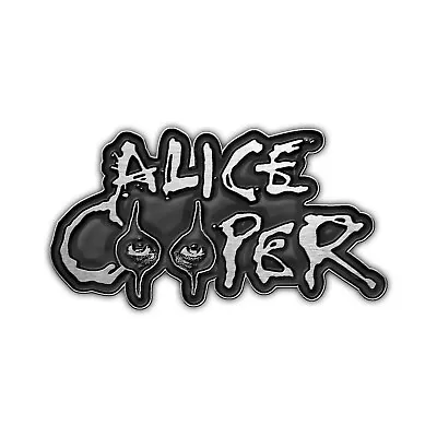 Buy Alice Cooper Eyes Metal Pin Button Badge Official Rock Band Merch  • 12.64£