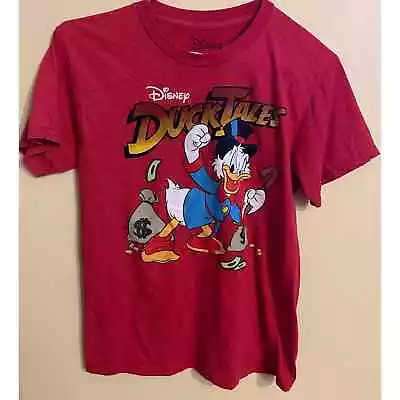 Buy Women’s Red Disney Duck Tales Tshirt Size Small  • 6.61£