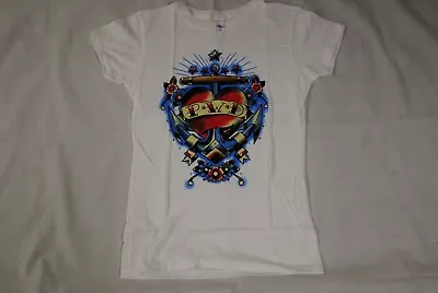 Buy Parkway Drive Tattoo Heart Ladies Skinny T Shirt New Official Rare Pwd Band Ire • 8.99£