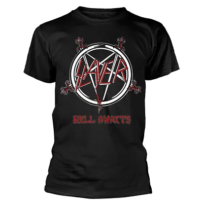 Buy Slayer 'Hell Awaits Tour' (Black) T-Shirt - NEW & OFFICIAL! • 16.29£