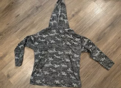 Buy New Look Army Print Hoody Thin Jumper.   Uk Size 14  Excellent Condition  • 2.50£