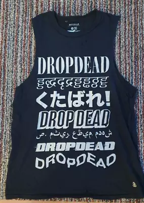 Buy Drop Dead Clothing Vest Size S Bring Me The Horizon Architects Bad Omens Hxc  • 28£