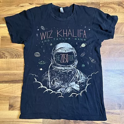 Buy Wiz Khalifa And Taylor Gang The 2050 Tour Concert T-Shirt Size Small • 14.17£