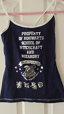 Buy Womens Harry Potter Hogwarts Vest Lounge/Pajama Top Xs • 1.99£