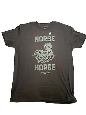 Buy God Of War T-shirt Medium - Norse Horse Playstation - Loot Crate Exclusive • 9.99£