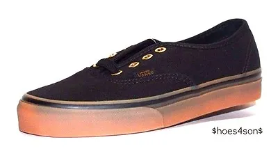 Buy Vans Unisex U Authentic Skate Shoes, Color Black/Rubber • 59.45£