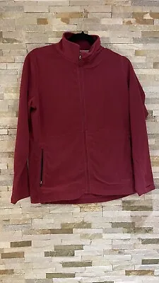 Buy Rohan Pink/Red Microrib Stowaway Jacket Lightweight Fleece Size Medium • 24.99£