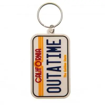Buy Back To The Future PVC Keyring License Plate Official Merch Great Gift  • 5.37£